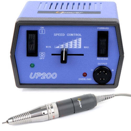  [Upower] UP200 Professional Nail Drill Machine, 20000 RPM  Electric File for Nails, Low Noise & Low Vibration (Made in Japan) Produced  by URAWA Corp. : Beauty & Personal Care